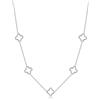 VIKI LYNN - Collana con ciondolo a forma di corona, in argento Sterling 925, idea regalo per donne