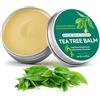 Uocasi Crema Di Piedi Di Olio Di Albero Di Tè Per La Pelle Secca Piedi Crepe,Dita Dei Piedi E Calli,Piede Dell'Atleta,Odore,Pelle Dura - Balsamo Unguento Di Olio Di Albero Di Tè E Idratante Per Piedi Morbidi