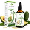 naturoleum OLIO DI AVOCADO Biologico, Spremuto a Freddo, puro e naturale - Extravergine - Cura Nutriente per Capelli, Barba e Pelle