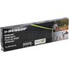 Dunlop Rete sportiva 609 x 220 cm - rete da pallavolo - rete da tennis - rete badminton - set completo con aste, rete, ancoraggi a terra e corde di tensionamento - versatile - verde/nero