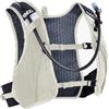 EVOC Zaino idratante EVOC HYDRO PRO ULTRA 1,5, zaino con sacca idrica da 1,5 l per l'uso in gara (vestibilità aderente al corpo, tasche facilmente accessibili, zaino riflettente), sabbia