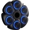 Active 100 Macchina da Boxe Musicale con luci Fredde, connessione Bluetooth, Ricarica USB, Macchina da Boxe da Parete con Cuscinetti per Allenamento Sicuro, Ideale per Adulti e Bambini