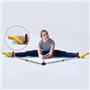 jiuzcare Divaricatore Gambe, Danza Classica Gamba Estensione Macchina Barella Per Gambe Barella Per Gambe A 3 Barre Stretching Attrezzi Divaricatore Divaricatore Per Le Gambe Del Balletto & Benda gialla