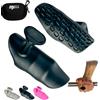 MuscleForge Impugnature Antiscivolo da Palestra - Grip Pad Ergonomici in Gomma per Uomini e Donne - Protezione delle Mani e Presa Sicura per Sollevamento Pesi, Trazioni e Allenamento Fitness - Nero