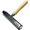 GELELF Rullo per peeling liscio - Rulli in gomma a mano in legno, rullo per inchiostro, per incollare lastre in gel, blocchi, stampaggio, album di ritagli (# 7: 15 cm)