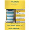 Mustela Solare e doposole - Set di creme ad azione fotoprotettiva e lenitiva, 2 tubi da 100 ml