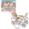 los Barriguitas BARRIGUITAS - Carrello gemelli, set giocattolo con passeggino per bambole, con 4 accessori inclusi, per ragazzi e ragazze dai 4 anni, famoso (BFG06000)