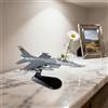 Modello di Aereo F-16C in Scala 1:72, in Lega, per Ufficio, Camera Da Letto,