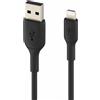 Belkin BLK1394A Cavo in Pvc da Usb A a Lightning 1 M Nero