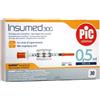 Pic Solution Pikdare Siringa Per Insulina Pic Insumed 0,5 Ml 100 Ui Ago Gauge 30 Lunghezza 8 Mm Senza Spazio Morto 3 Sacchetti Da 10 Pezzi