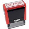 Trodat RELANCE 4912 X-Print inchiostro automatico ricaricabile, inchiostro rosso, formato stampa 45 x 16 mm, ideale per documenti ufficiali e amministrativi