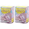 Dragon Shield Pegasus Spiele Dragon Shield Standard Sleeves (Matte White), Multicoloured, ART11005 (Confezione da 2)