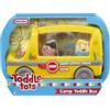Little Tikes Toddle Tots Camp Toddle Bus - Set da Gioco Che Include Bus e 3 Personaggi per Il Gioco di finzione, Giocattolo e Regalo per Bambini e Bambine. età 1-5 Anni