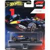Hot Wheels Premium Oracle Red Bull Racing - Max Verstappen #1 Formula 1 - auto da corsa collezionabile in scala 1:64, telaio in metallo e pneumatici Real Riders, per fan e collezionist, JKD83