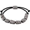 Calvin Klein Braccialetto in Nylon da Uomo Collezione CK METALLIC WAVES Con Placcatura Ionica Acciaio Metallico (IP) - 35100034