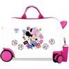 Disney Joumma Minnie Flowers Valigia per Bambini Bianco 45x31x20 cm Rigido 1.8 kgs ABS 1.8 kgs 27.9L Bagaglio a Mano