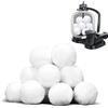 RASENFREUND Palline filtranti da 700 g, 8 Litri, sostituiscono 25 kg, Sabbia filtrante per Piscine, Piscine, Pompe filtranti, Palline per impianti di filtraggio a Sabbia