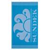 SUNDEK TELO MARE FOUTA JACQUARD CON LOGO