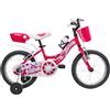 BUNF CICLO 16 BIMBA FLORA FLOWER 1V Bici Bambino 16''