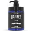 BARBER MARMARA Shaving Gel SILVER - gel da barba uomo trasparente 1000 ml - per una rasatura precisa dei contorni della barba - gel da barbiere per la rasatura