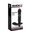 You2Toys Plug anale vibrante con scanalature Black Velvet