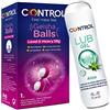 Control Palline Vaginali per Tonificazione Pavimento Pelvico GEISHA BALLS, LEVEL 3 Heavy, 38 g + Aloe Vera Gel Lubrificante 100% Made in Italy - 75 ml