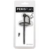 COTTELLI Penisplug Piss Play with Stopper a Nero 12,7 cm