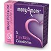 MoreAmore Fun Skin Preservativo Multicolore Taglia unica