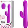 Pretty Love Douglas Vibratore gonfiabile a forma di coniglio Deep Rose Ø 3,7 x 24,9 cm