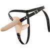 You2Toys Doppio Strap-On Vibrante Colore Della Pelle Chiaro