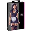 Cottelli Collection Sexy costume della domestica con reggicalze -