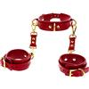 TABOOM - D-Ring Collar and Wrist Cuffs