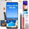 YHX-OU Nero Schermo per Samsung Galaxy A22 5G SM-A226B SM-A226B/DS SM-A226B/DSN LCD Display Touch Screen Digitizer Ricambio Assembly con Strumento di Installazione