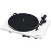 Pro-Ject Essential III HP - Giradischi audiofilo con uscita per cuffie, colore: Bianco