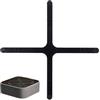 Gosknor Supporto Base Pulsante di Accensione per Mac Mini, Docking Station, Supporto da Tavolo di Raffreddamento Accessori Essenziali per Mac Mini M4 2024 e M4 Pro, Facile da Accendere/Spegnere (Nero)