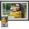 Denver PFF-1516 Cornice Digitale WiFi - Schermo IPS Full HD 15,6 Pollici Touch - Software FRAMEO Integrato - Condivisione Wireless - Memoria 16 GB - Funzione Timer