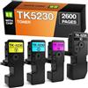 Supply Guy TK-5230 Cartucce di Toner Compatibile con Kyocera TK5230 per Kyocera ECOSYS M5521cdw P5021cdw P5021cdn M5521cdn Multipack 4 Cartuccia Toner (TK-5230K TK-5230C TK-5230M TK-5230Y)