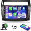 NHOPEEW Autoradio Android 2G+64G per Citroën C4 2004-2009/C-QUATRE 2008-2011 - Carplay wireless e Android Auto - Autoradio Carplay da 9 pollici con WiFi EQ GPS FM RDS + telecamera posteriore AHD