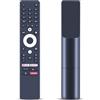 GOUYESHO Telecomando di ricambio RC112A/RC112AW/RC112GHW per Thomson OLED Android TV 43QA2S13/50QA2513/55QA2S13/65QA2S13/75QA2S13/43UA5S13/50A5S13/5S13/5S5S5S5S5S5S1S5S1S5S13/5S5S5S13/55 UA5S13
