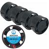 WINSINN 2510 - Cuscinetto idraulico rotondo da 25 mm, 24 V, senza spazzole, 25,5 x 10 mm, per mini condutture di raffreddamento/notebook fai da te - alta velocità (confezione da 5 pezzi)