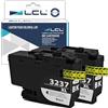 LCL Cartucce d'inchiostro Compatibile LC-3237 LC3237 XL LC3237XL LC-3237BK LC3237BK (2Nero) Sostituzione per Brother Brother MFC-J5945DW MFC-J6945DW MFC-J6947DW HL-J6000DW HL-J6100DW