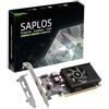 SAPLOS Radeon HD 6570 Scheda Grafica, 2 HDMI, 1G GDDR3 64-bit, Schede Video PC, basso profilo, GPU per computer, PCI Express x16, per Win 7,8,10