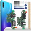 YHX-OU Presa di ricarica per Huawei P30 Lite MAR-L21A MAR-L01A MAR-LX1A Dock Connector Port Charger Port Charger Port Microfono Audio Jack Flex Cavo + Strumento di installazione