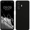 kwmobile Custodia Compatibile con Realme C55 Cover - Back Case per Smartphone in Silicone TPU - Protezione Gommata - nero matt