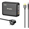 King Ma Alimentatore GaN 330W Multi-Porta per Acer Predator Helios 16/18 Laptop | 20V/16,5A, Porta XT60， cavo con jack DC 5,5 x 1,7 mm，Alimentatore ricarica rapida，compatto e portatile