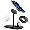 Twelve South HiRise 3 Deluxe induktive caricabatteria Fino a a 3 Geräte gleichzeitig Laden, con Schnelll