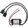 MEIRIYFA Convertitore USB da 12V a 5V DC 12V a Dual 5V 3A USB Buck Converter Modulo Step Down Converter Modulo regolatore di tensione ridotto Adattatore di alimentazione per auto
