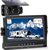 VASTEND Telecamera solare retromarcia wireless monitor 9 1080P, posteriore magnetica 10000mAh, installazione senza fori, registrazione DVR, telecamere supporto per(VS-9A)
