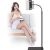 Lucky Trip Supporto da pavimento girevole 360 gradi, flessibile a collo di cigno, compatibile con iPad Mini, Air, Pro, iPhone e tablet (4,5-12,9 pollici)
