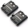 SHAWOROCE PMNN4477AR 1532 - 2 batterie da 1650 mAh, 3,6 V, per Motorola PMR446, radio Walkie Talkie Talkabout TLKR T92 H2O T82 Extreme T62 T605 H2O T800 AA